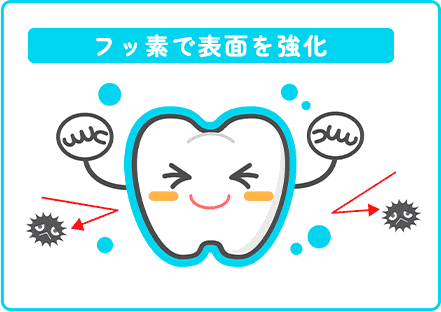 フッ素塗布